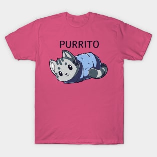 Purrito - Cute Cat Lover Quote Animal Lover T-Shirt